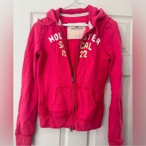 Hollister Pink Hoodie Sweatshirt